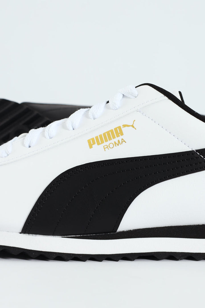 Roma Basic Sneaker - White/Black