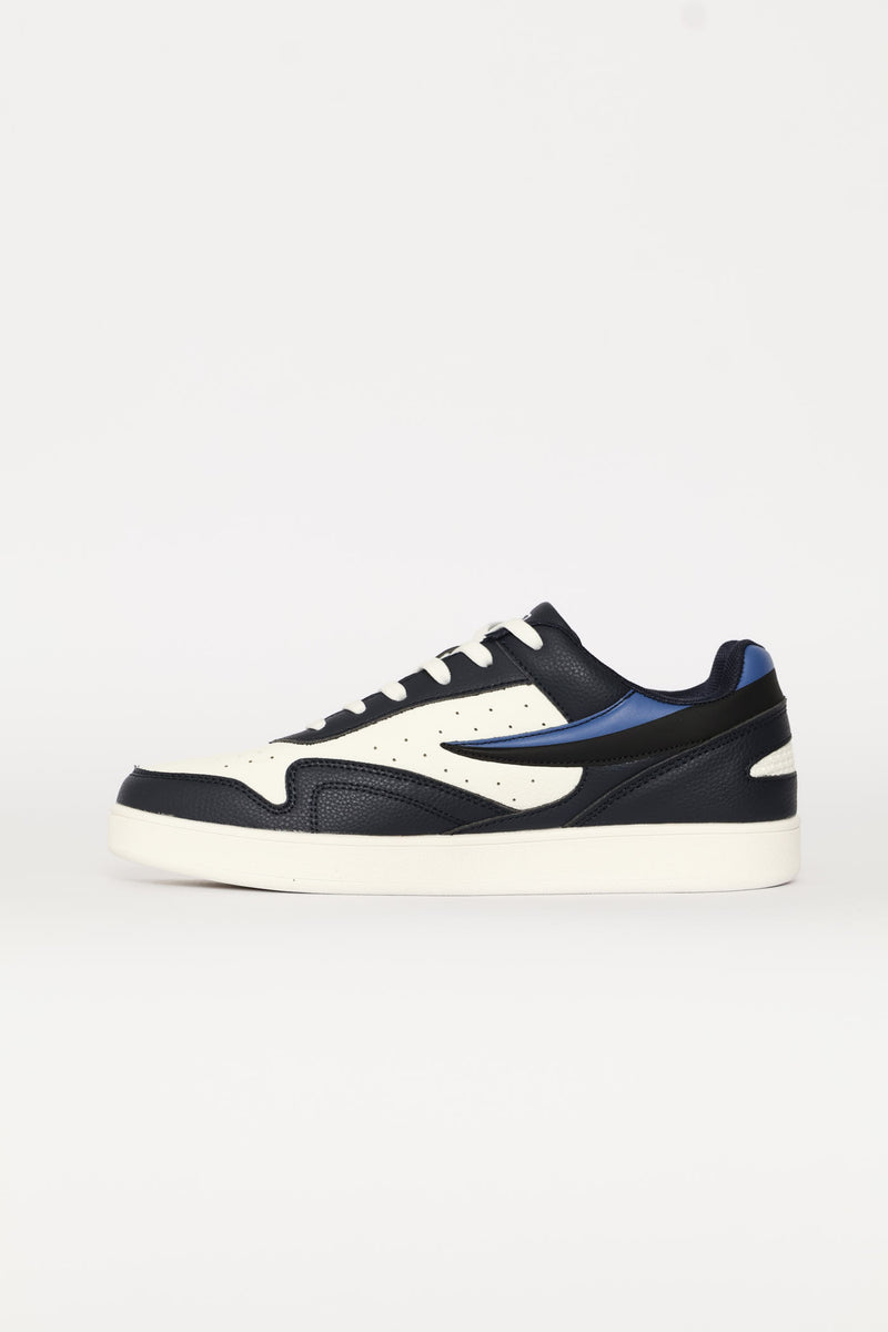 Iggy Court Sneaker - Blue Black/White
