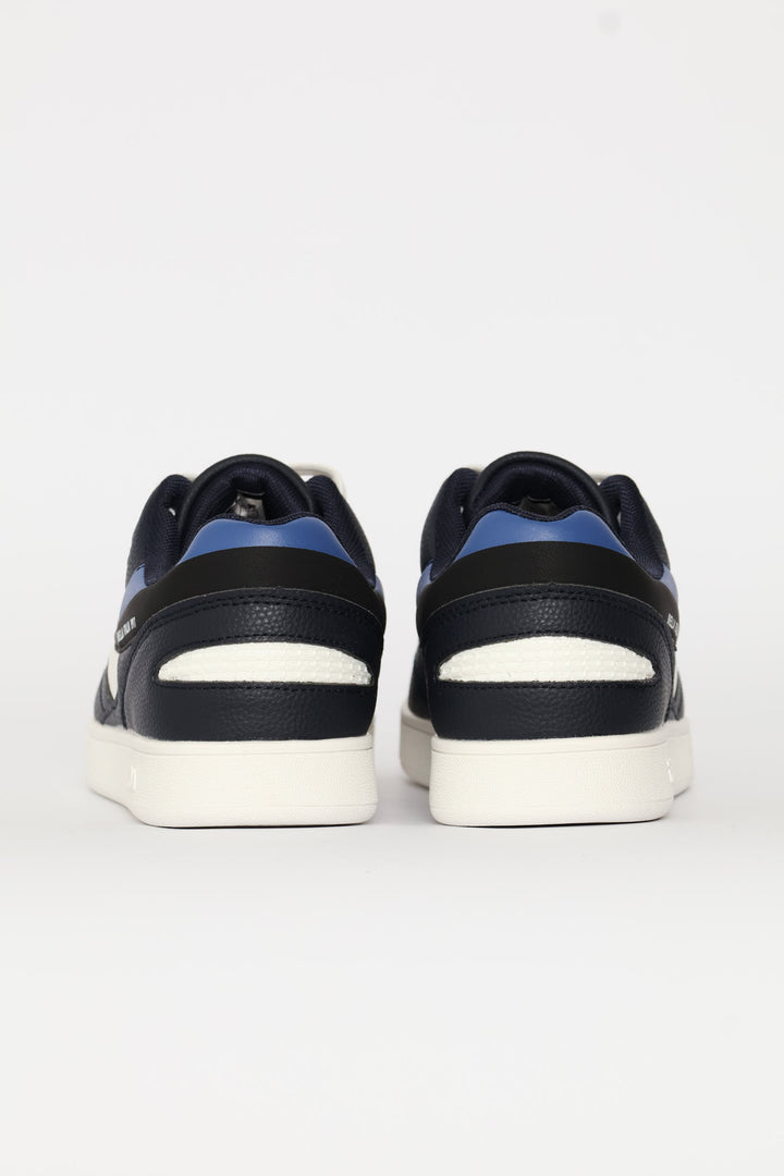 Iggy Court Sneaker - Blue Black/White