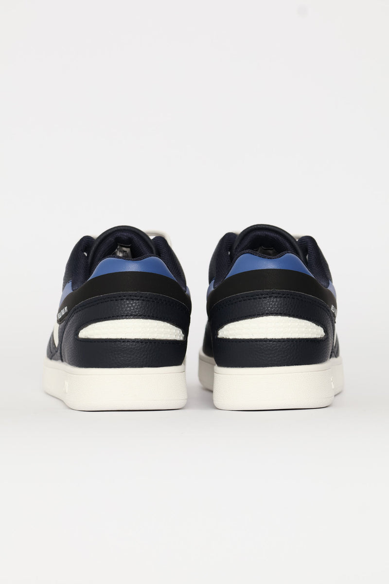 Iggy Court Sneaker - Blue Black/White