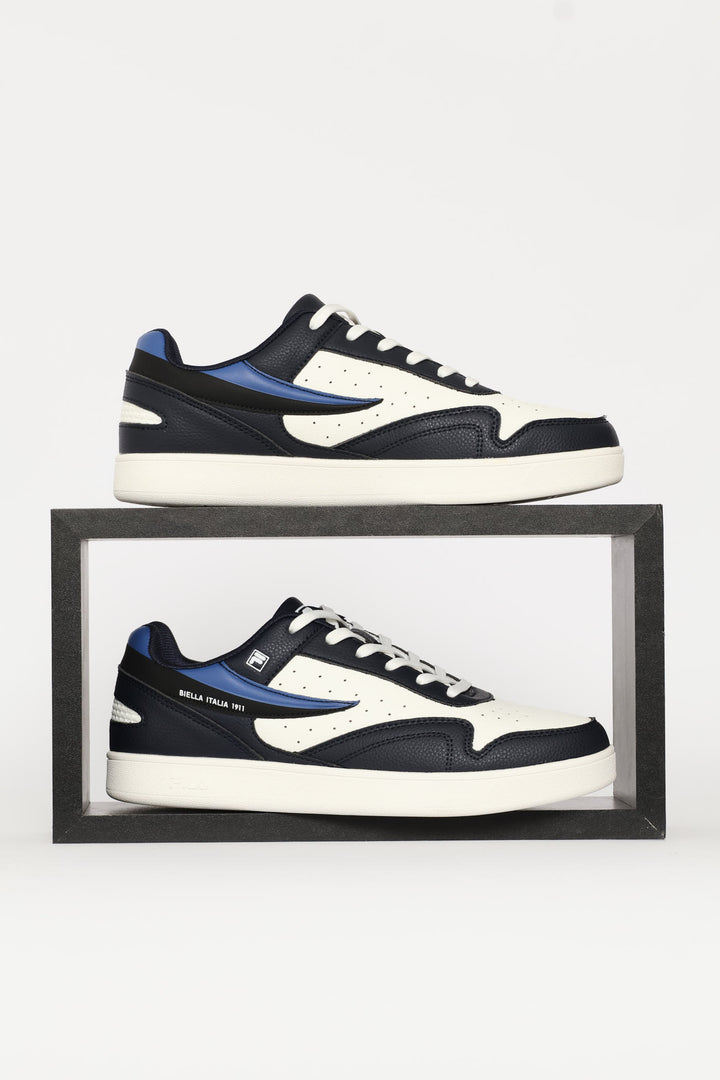 Iggy Court Sneaker - Blue Black/White