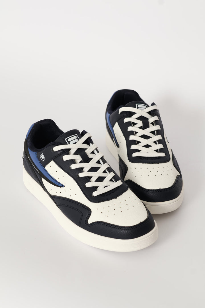 Iggy Court Sneaker - Blue Black/White