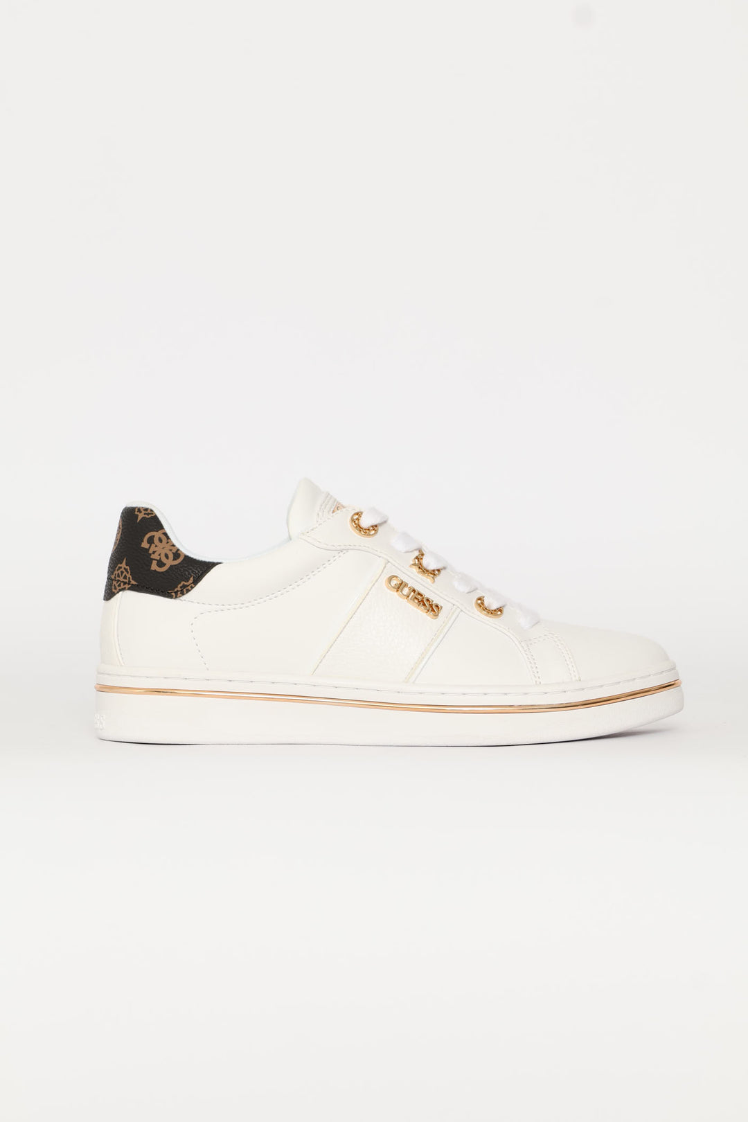 Colour Block Sneaker - White