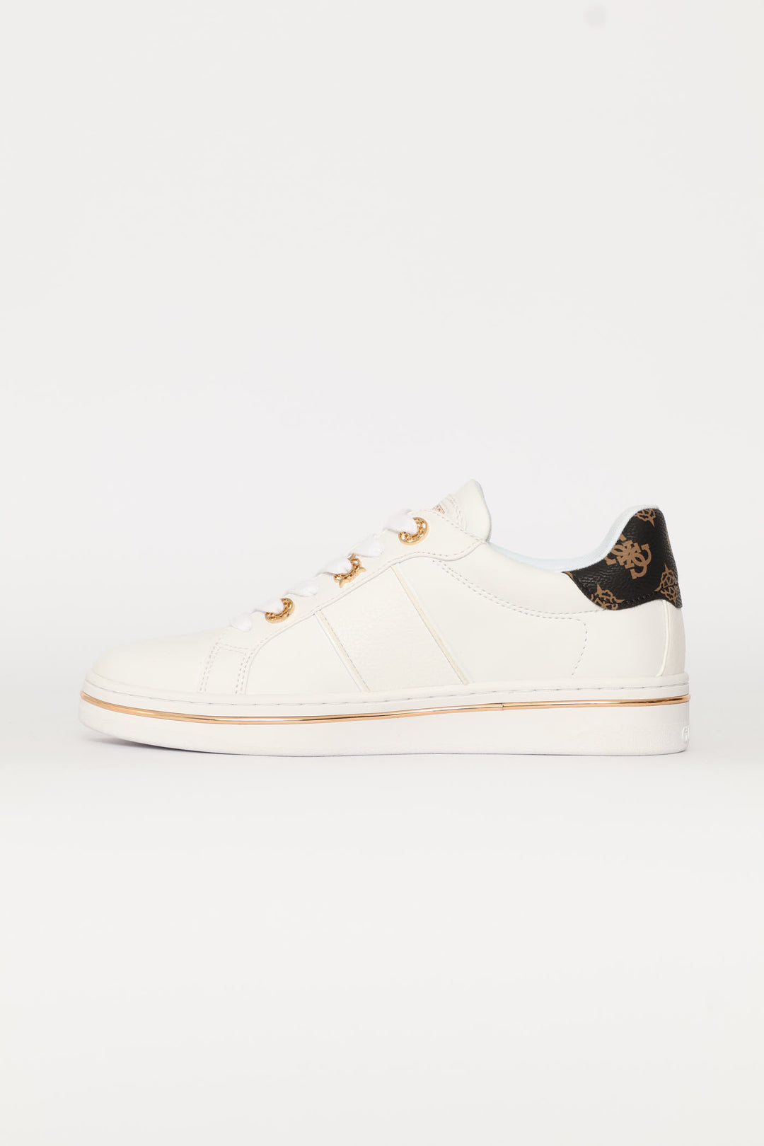 Colour Block Sneaker - White