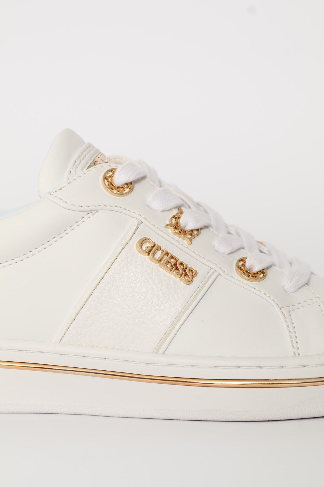 Colour Block Sneaker - White