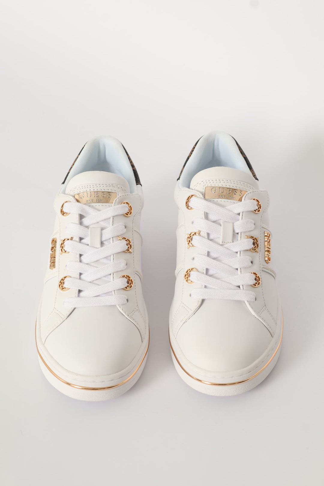 Colour Block Sneaker - White