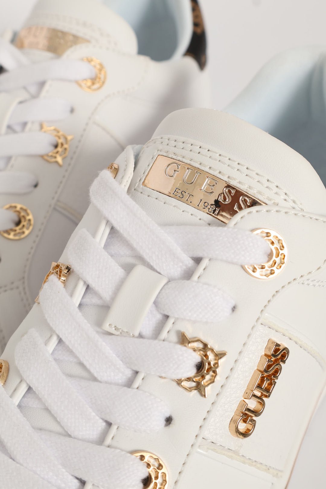 Colour Block Sneaker - White