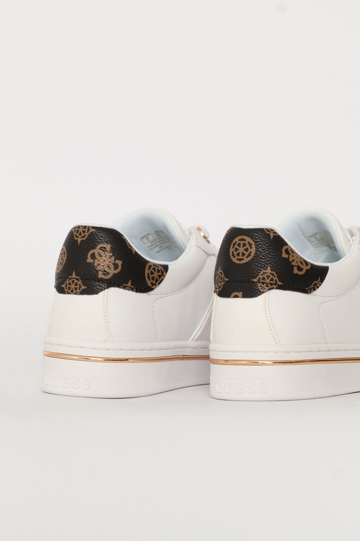 Colour Block Sneaker - White