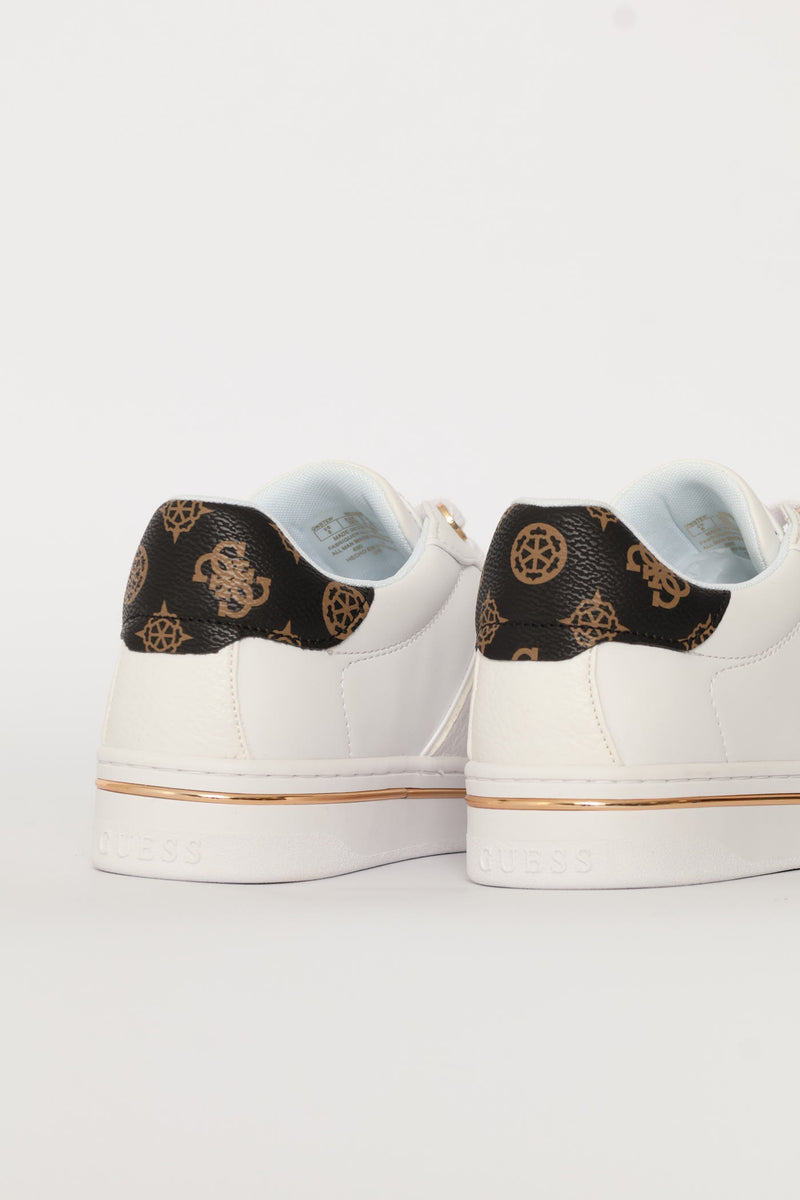 Colour Block Sneaker - White