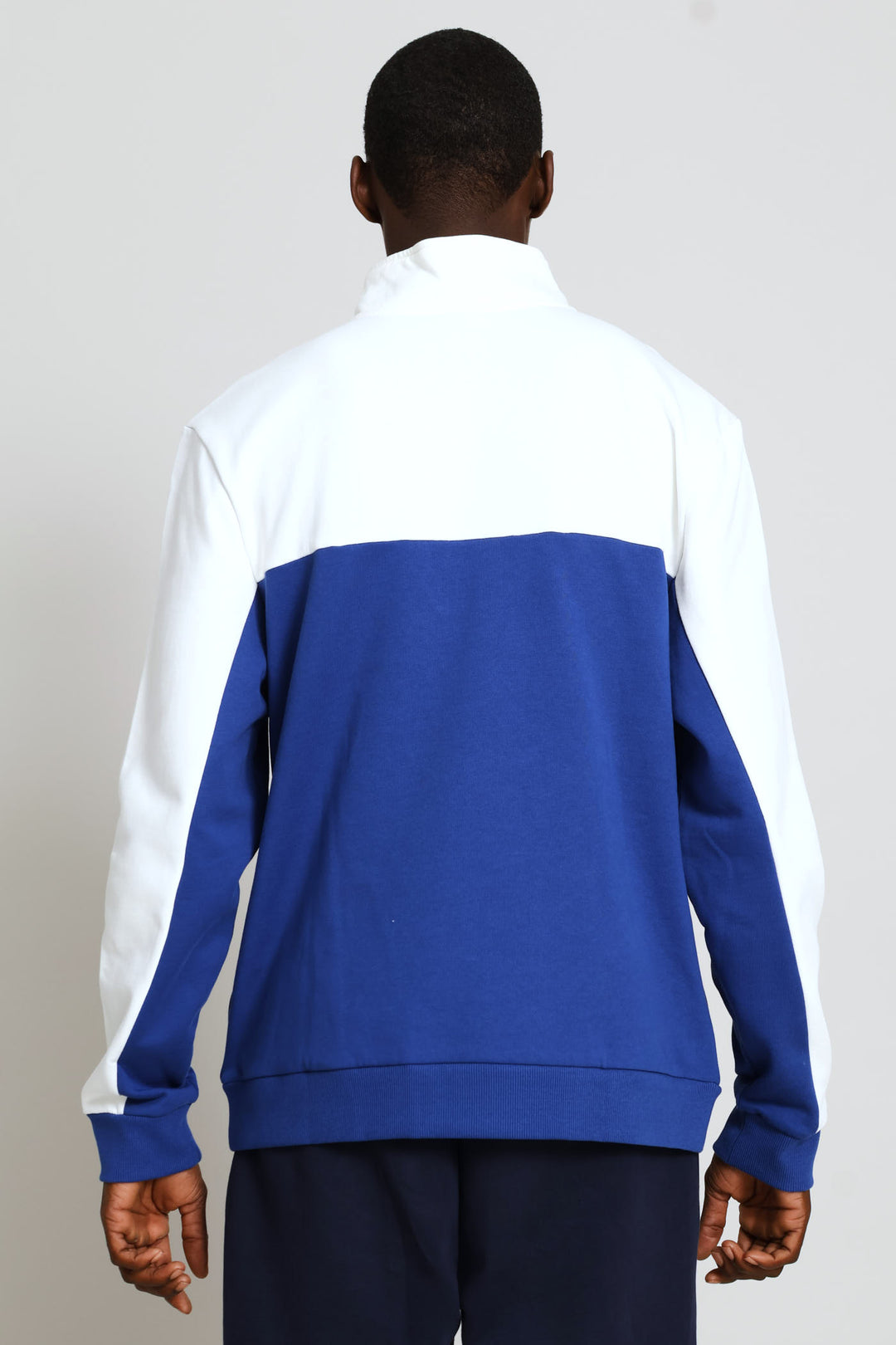 Wilder 3 Quarter Zip Sweater - Blue