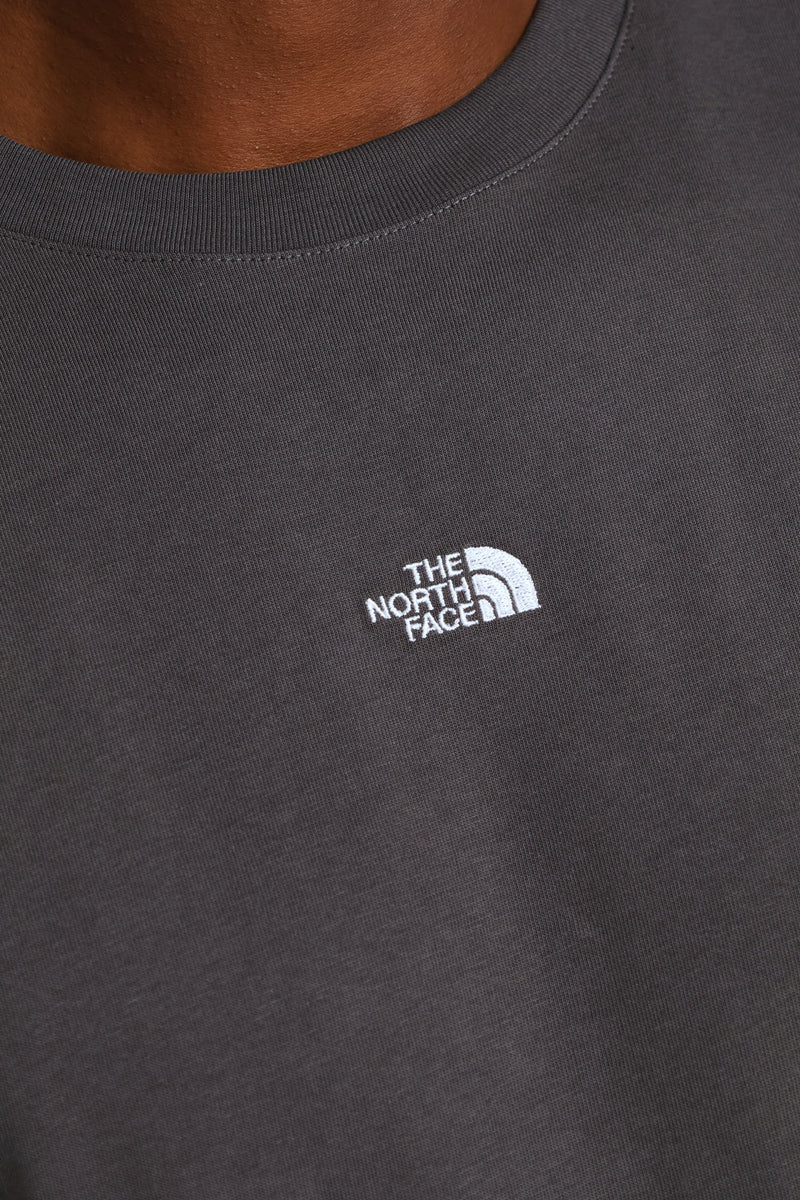 Essential Center Logo Relaxed Tee - Grey