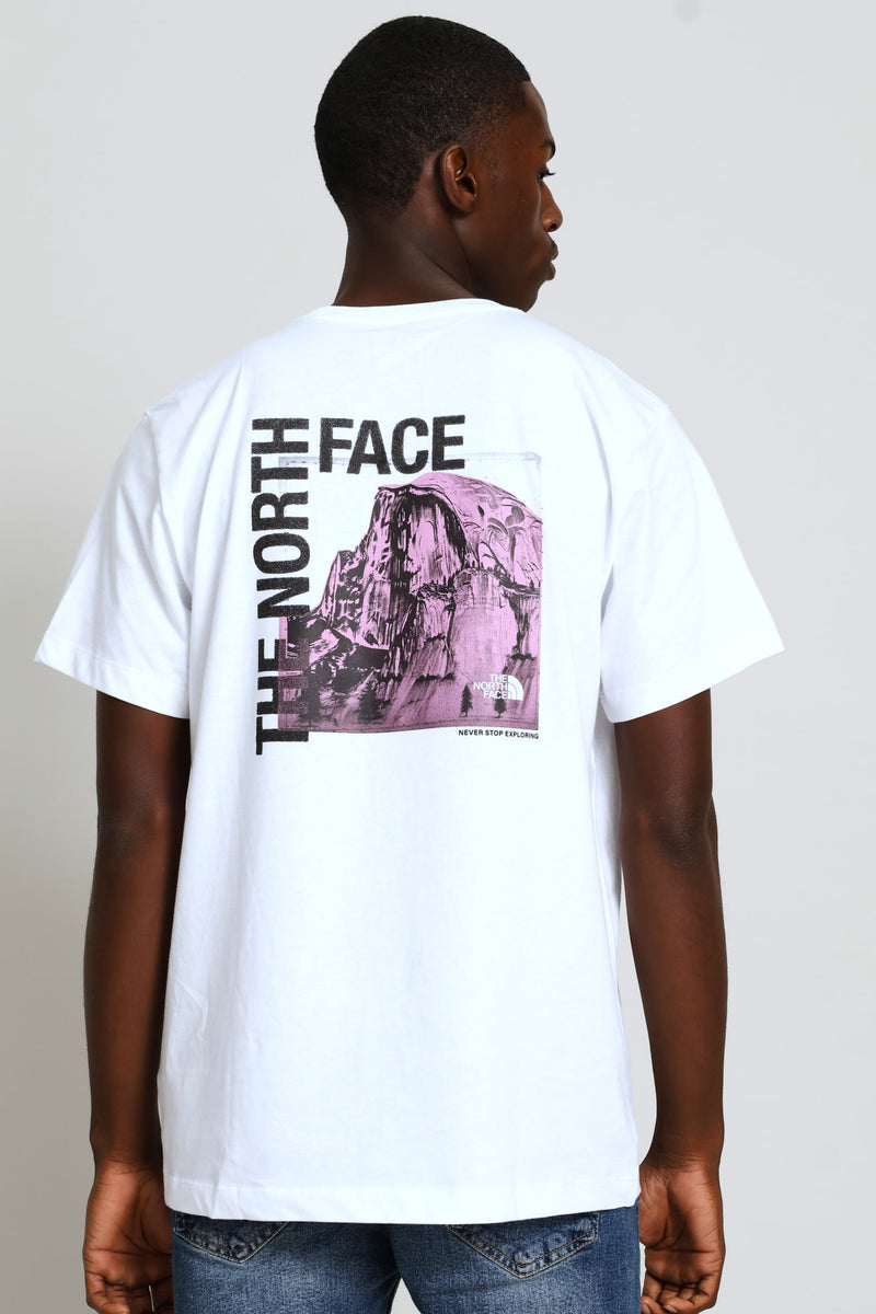 Half Dome Photo Regular Tee - White