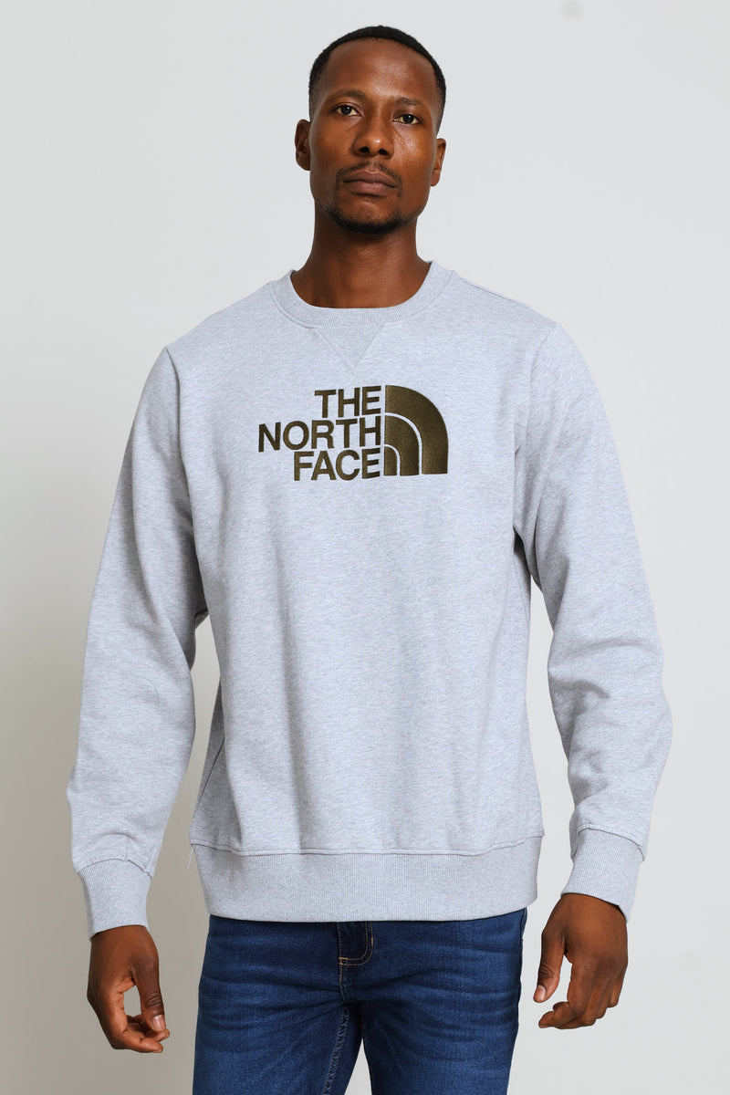 Drew Peak Regular Crew Top - Grey