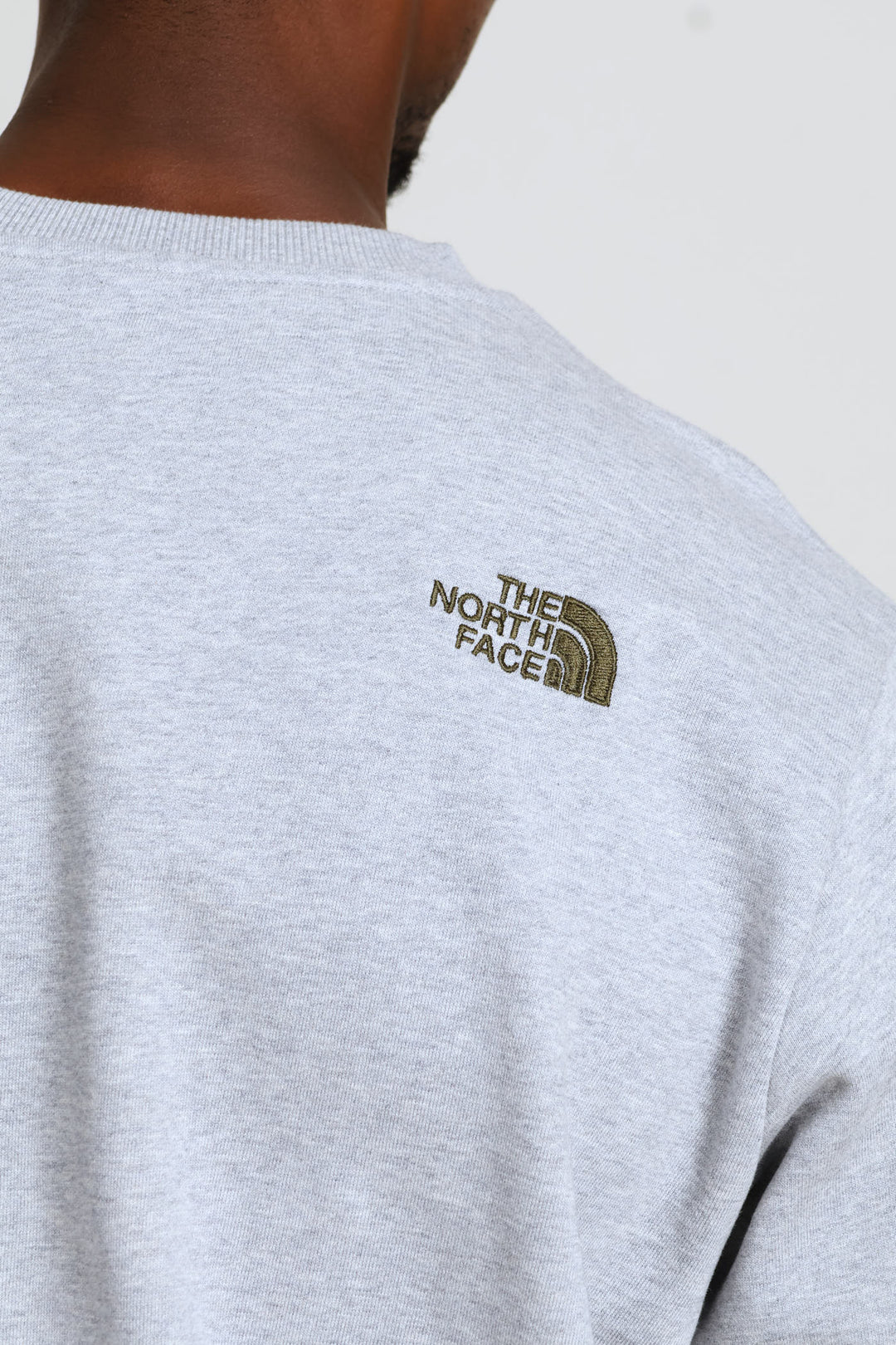 Drew Peak Regular Crew Top - Grey