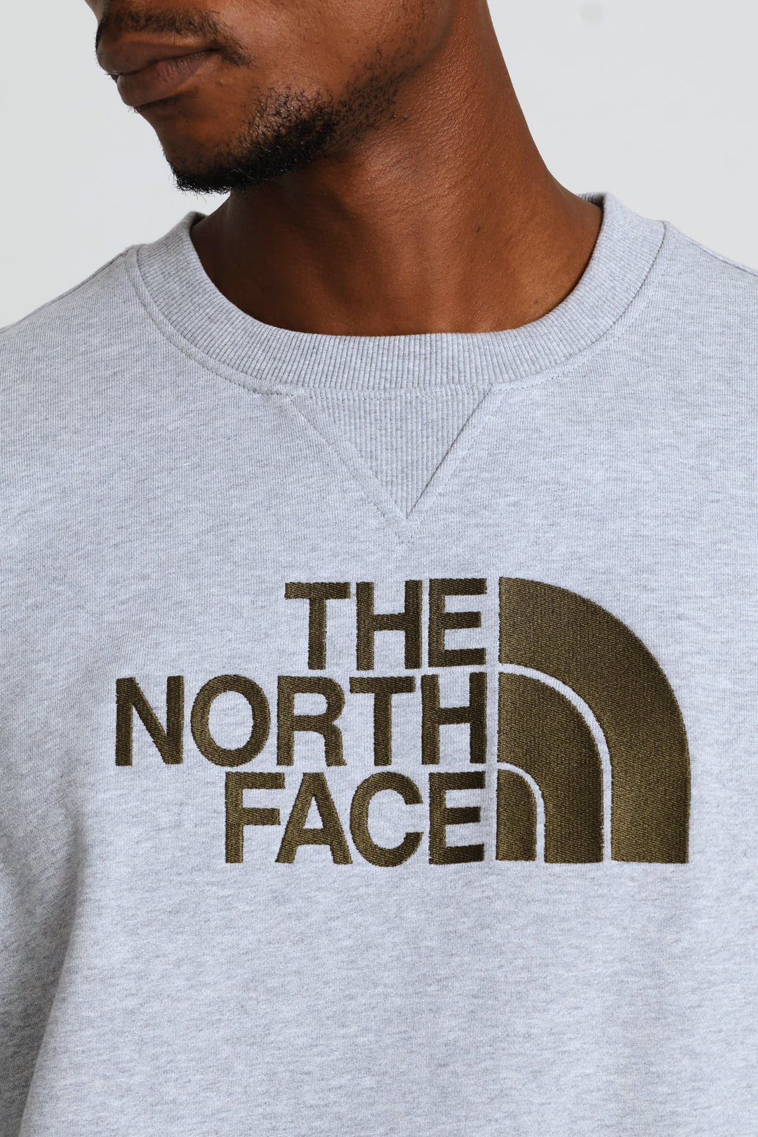 Drew Peak Regular Crew Top - Grey