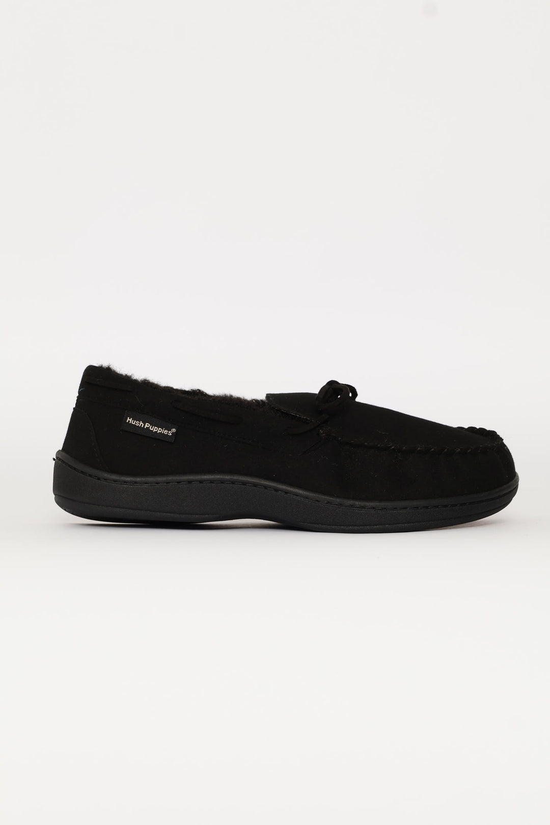 Ben Closed Back Slipper - Black
