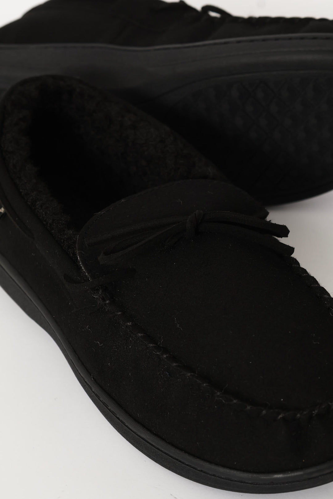 Ben Closed Back Slipper - Black