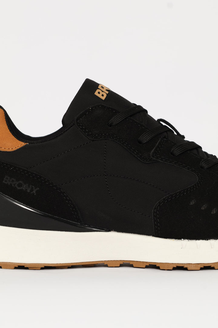 Aztec Retro Trainer - Black