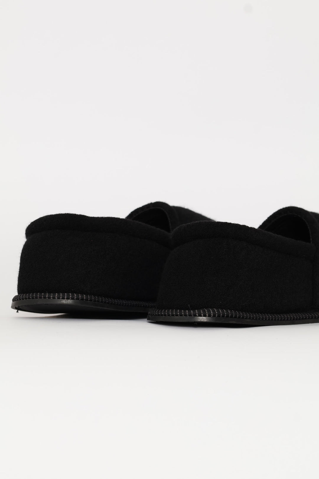 Basic Closed Back Slipper - Black