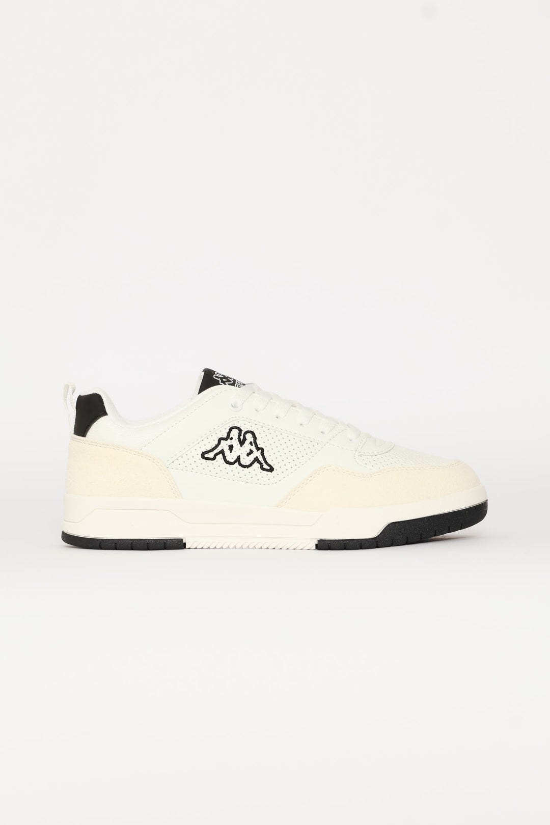 Logo Manis Court Sneaker - White