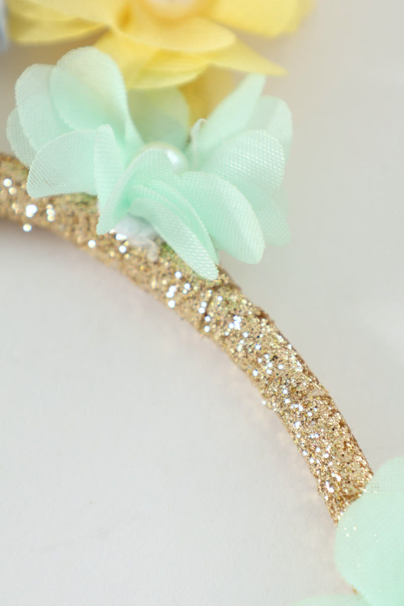 Pre-Girls Floral Aliceband - Multi