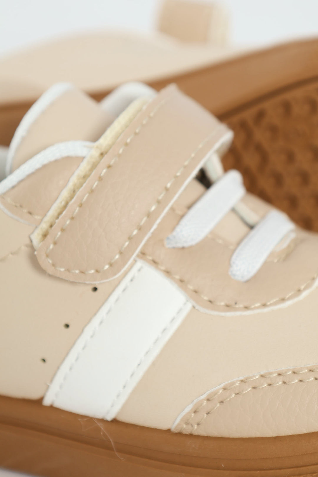 Pre-Boys Fashion Street Sneaker - Stone