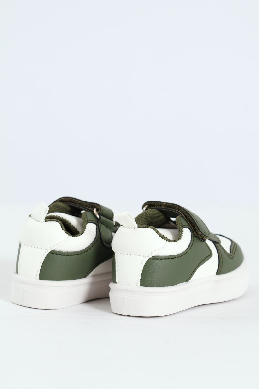 Baby Boys Coloublock Sneaker With Strap - Olive
