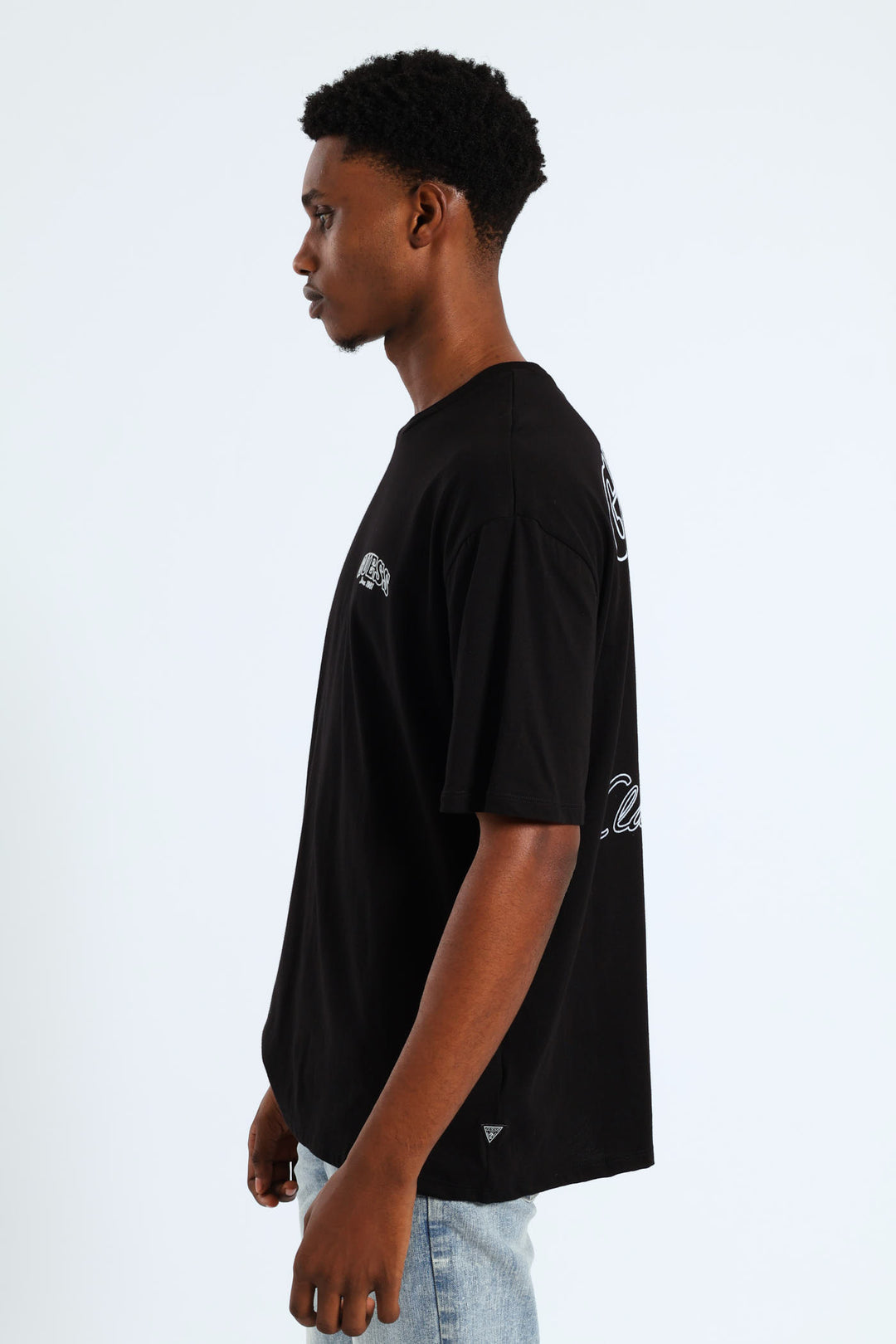 Basic Model Logo Tee - Black