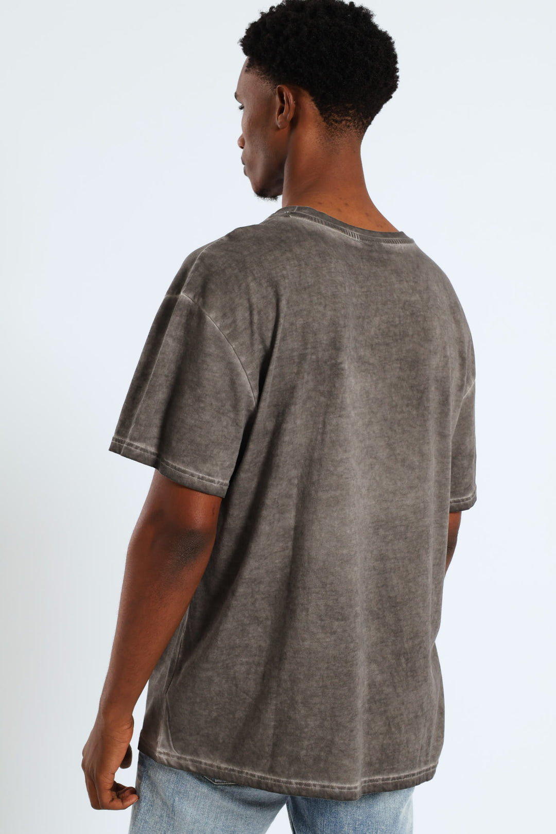 Brenner Oversized Tee - Dark Grey