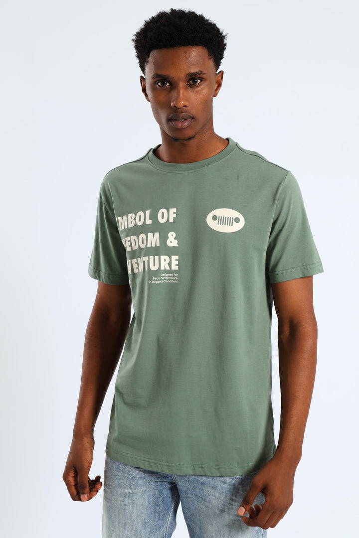 Symbol Of Graphic Tee - Green