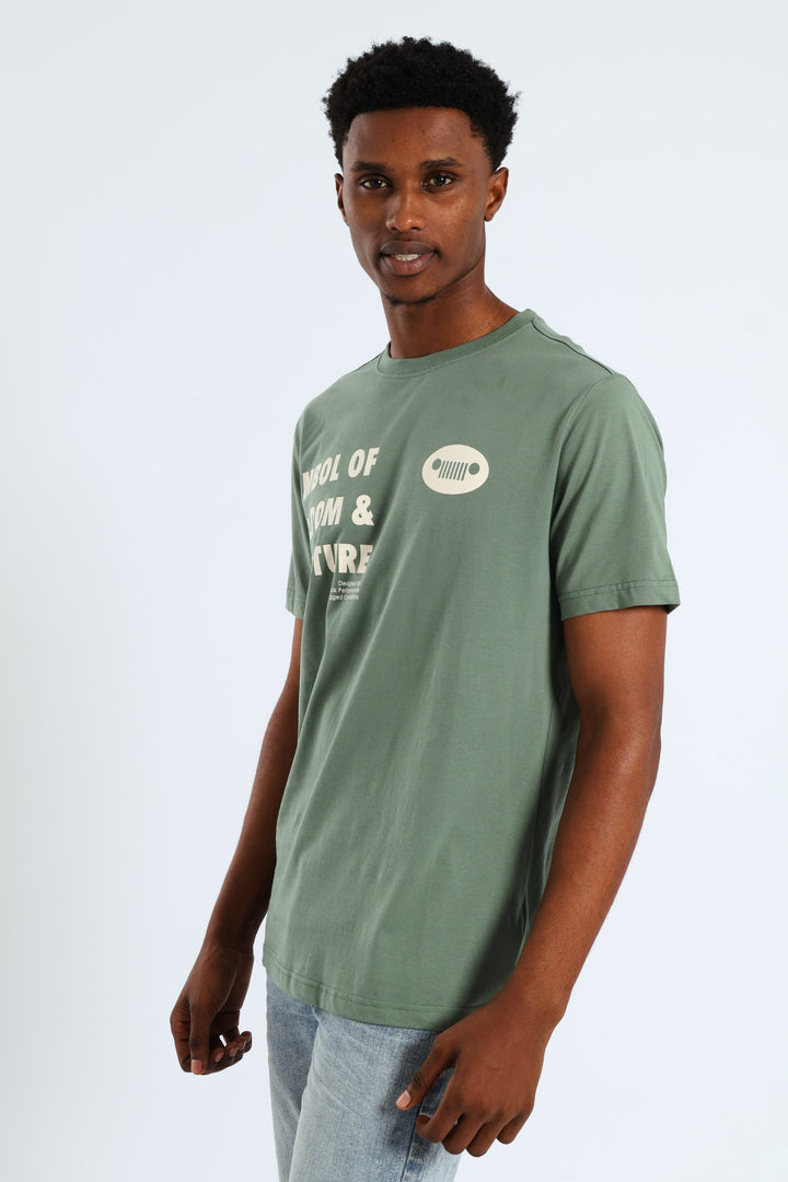 Symbol Of Graphic Tee - Green