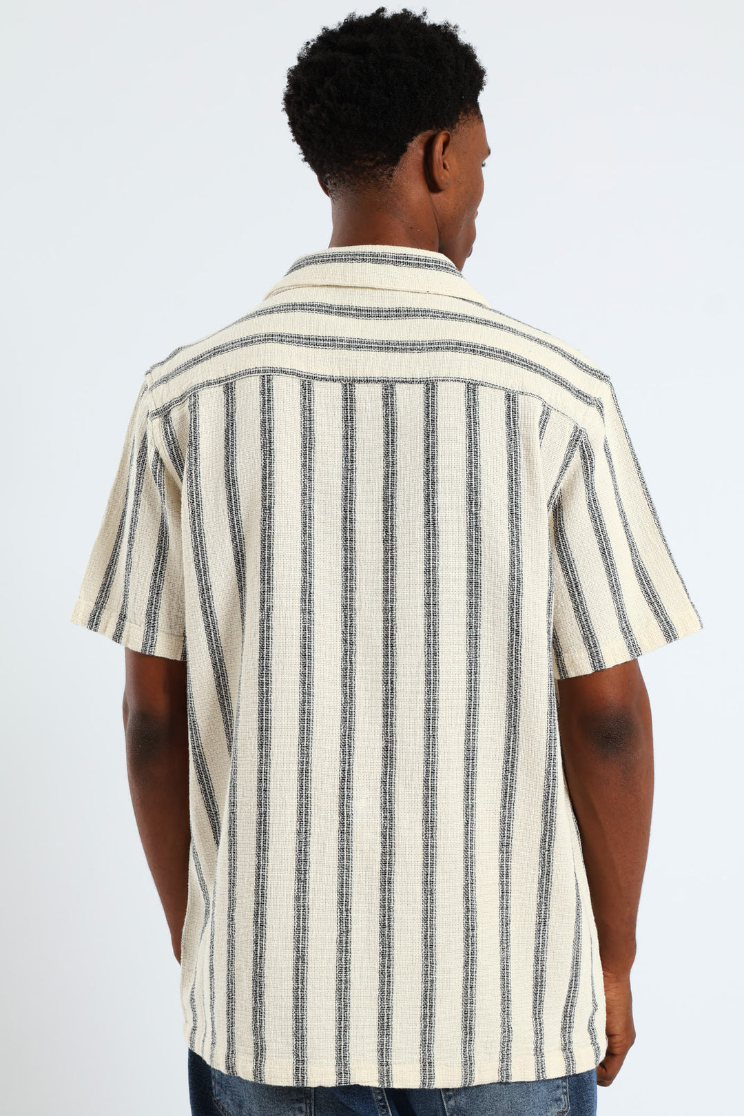 Striped Shirt - Ecru
