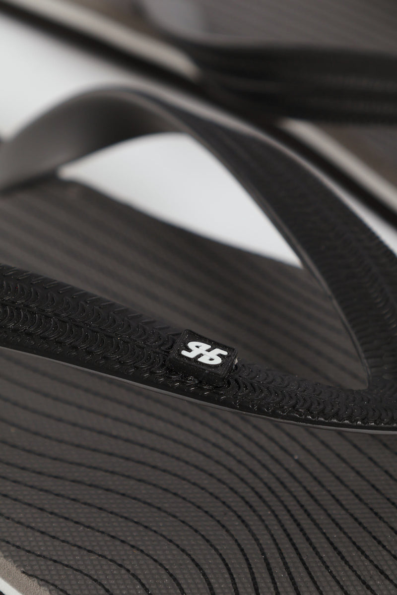 Basic Rubber Flip Flop - Black