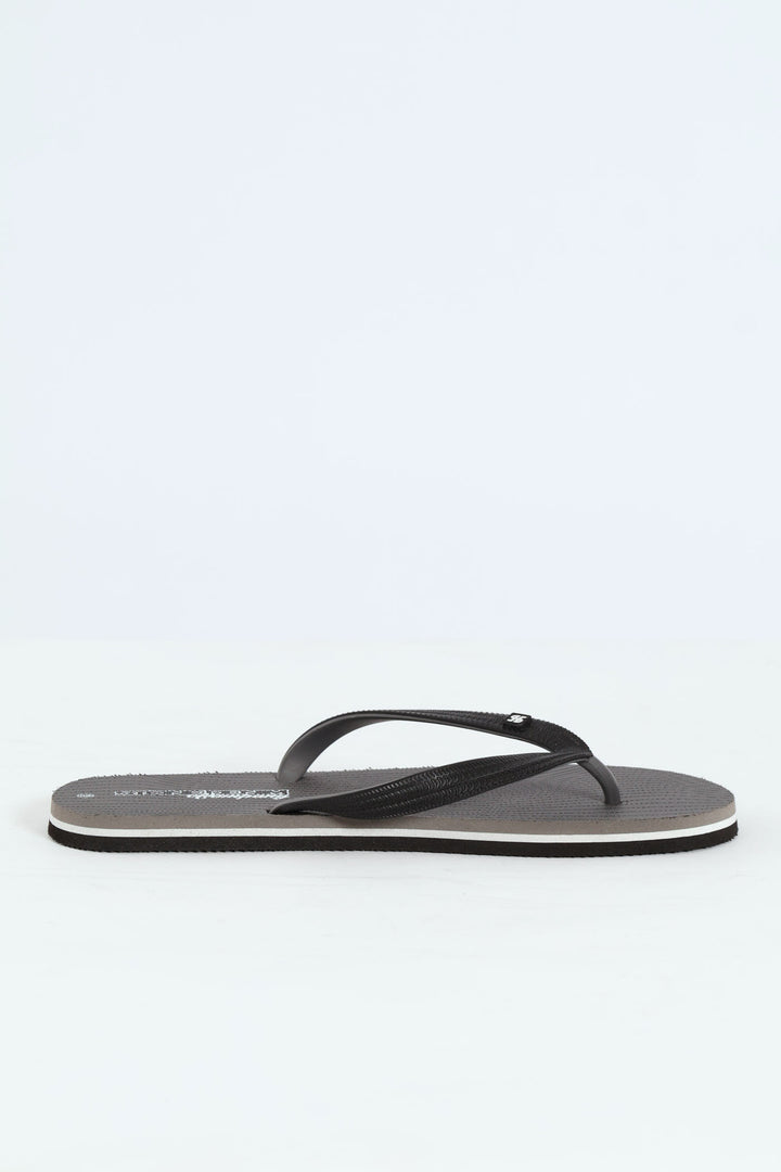 Basic Rubber Flip Flop - Black