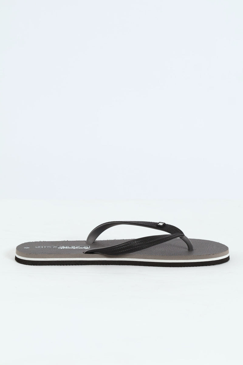 Basic Rubber Flip Flop - Black