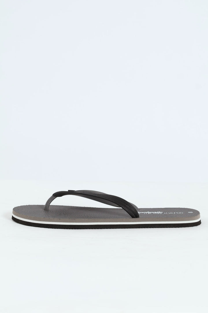 Basic Rubber Flip Flop - Black