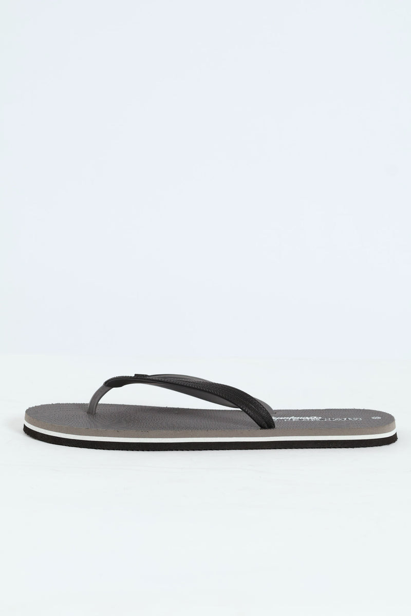 Basic Rubber Flip Flop - Black