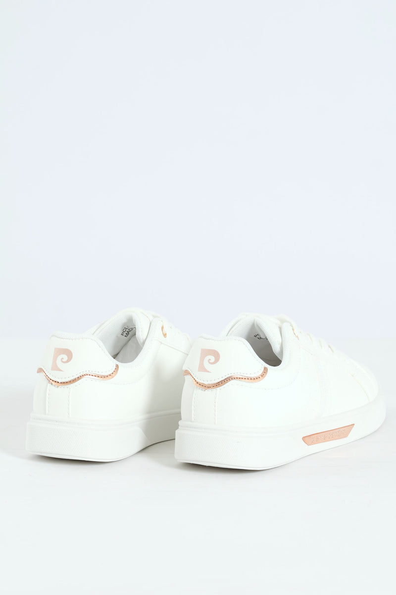 Lace Up Sneaker - White