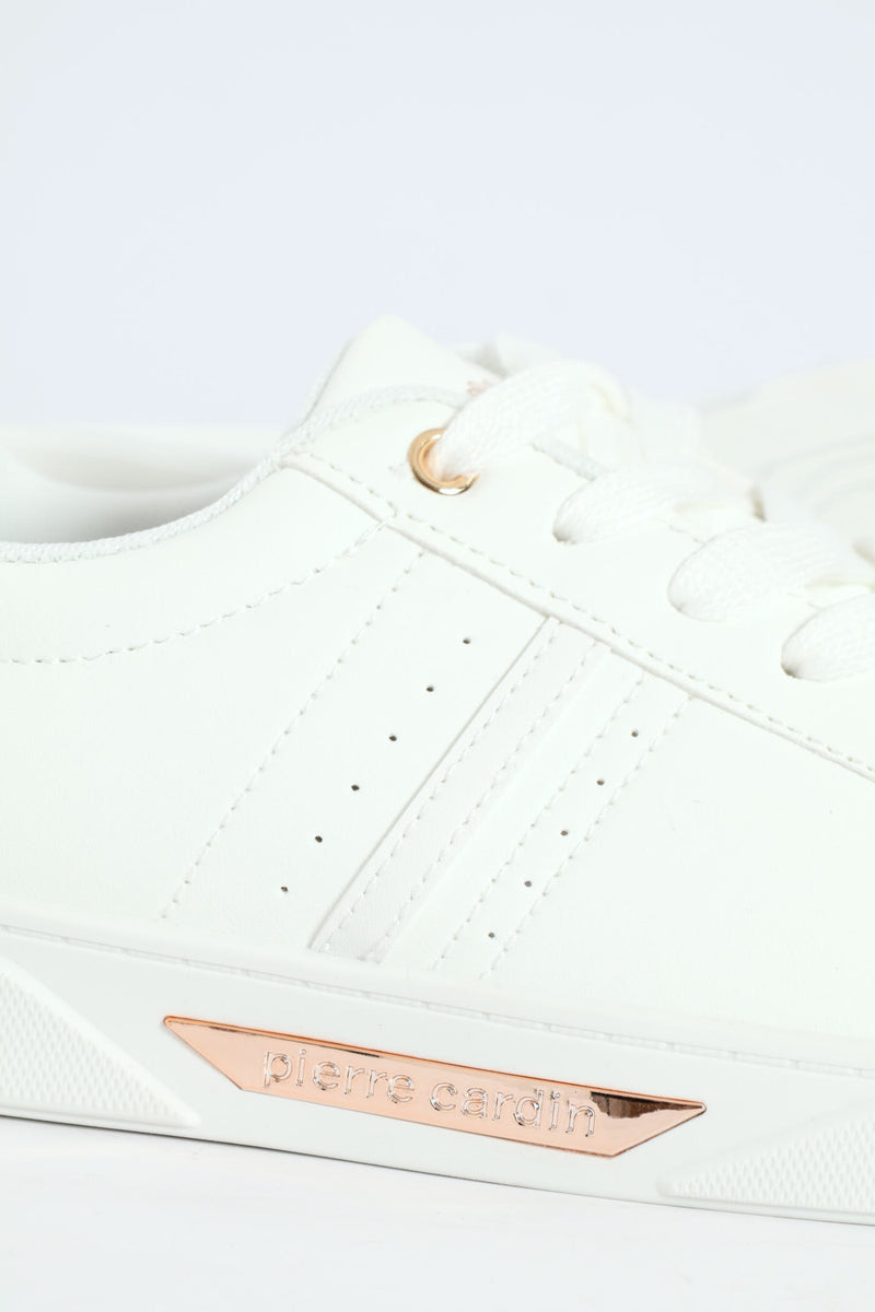 Lace Up Sneaker - White
