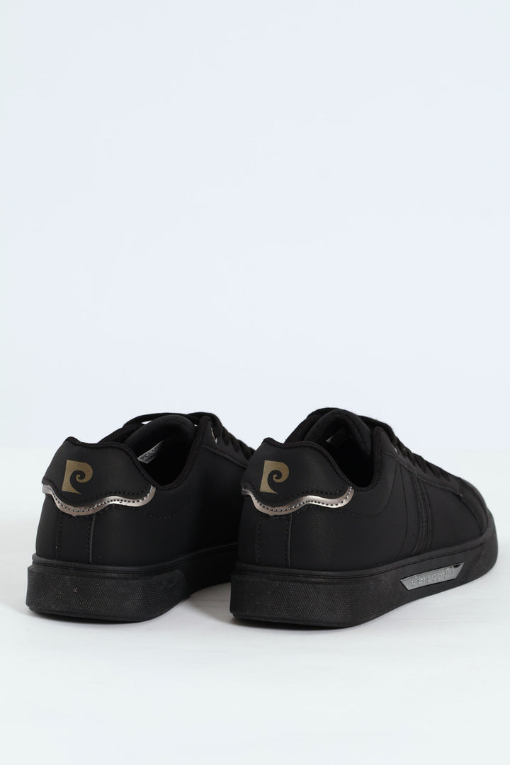 Lace Up Sneaker - Black