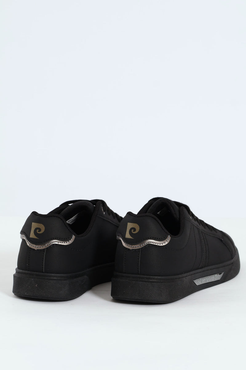 Lace Up Sneaker - Black