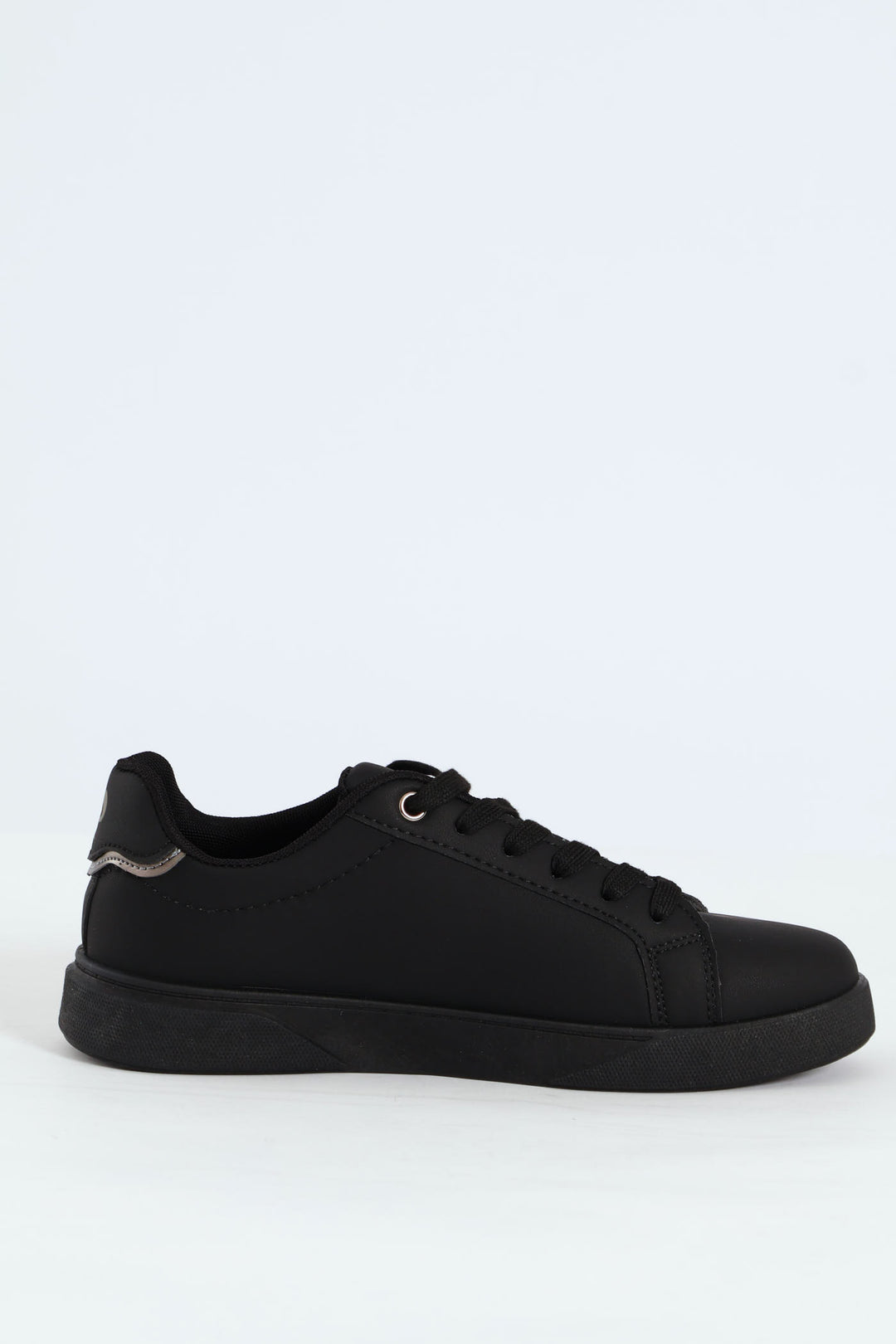 Lace Up Sneaker - Black