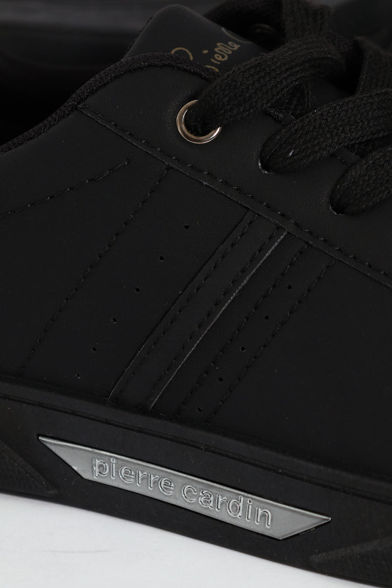 Lace Up Sneaker - Black