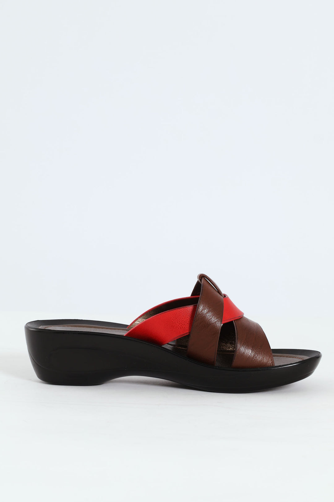 Open Toe Sandal - Brown