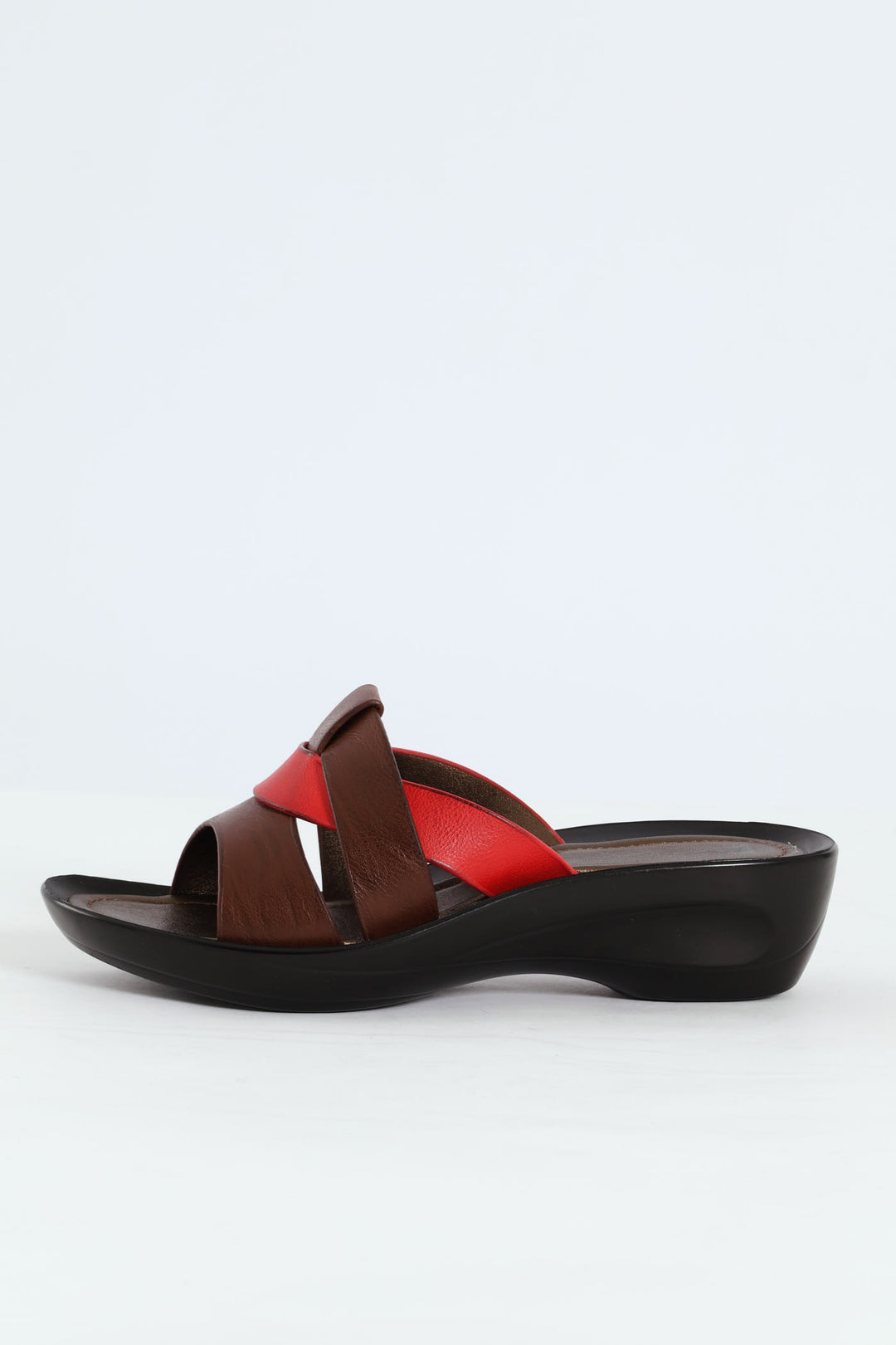 Open Toe Sandal - Brown