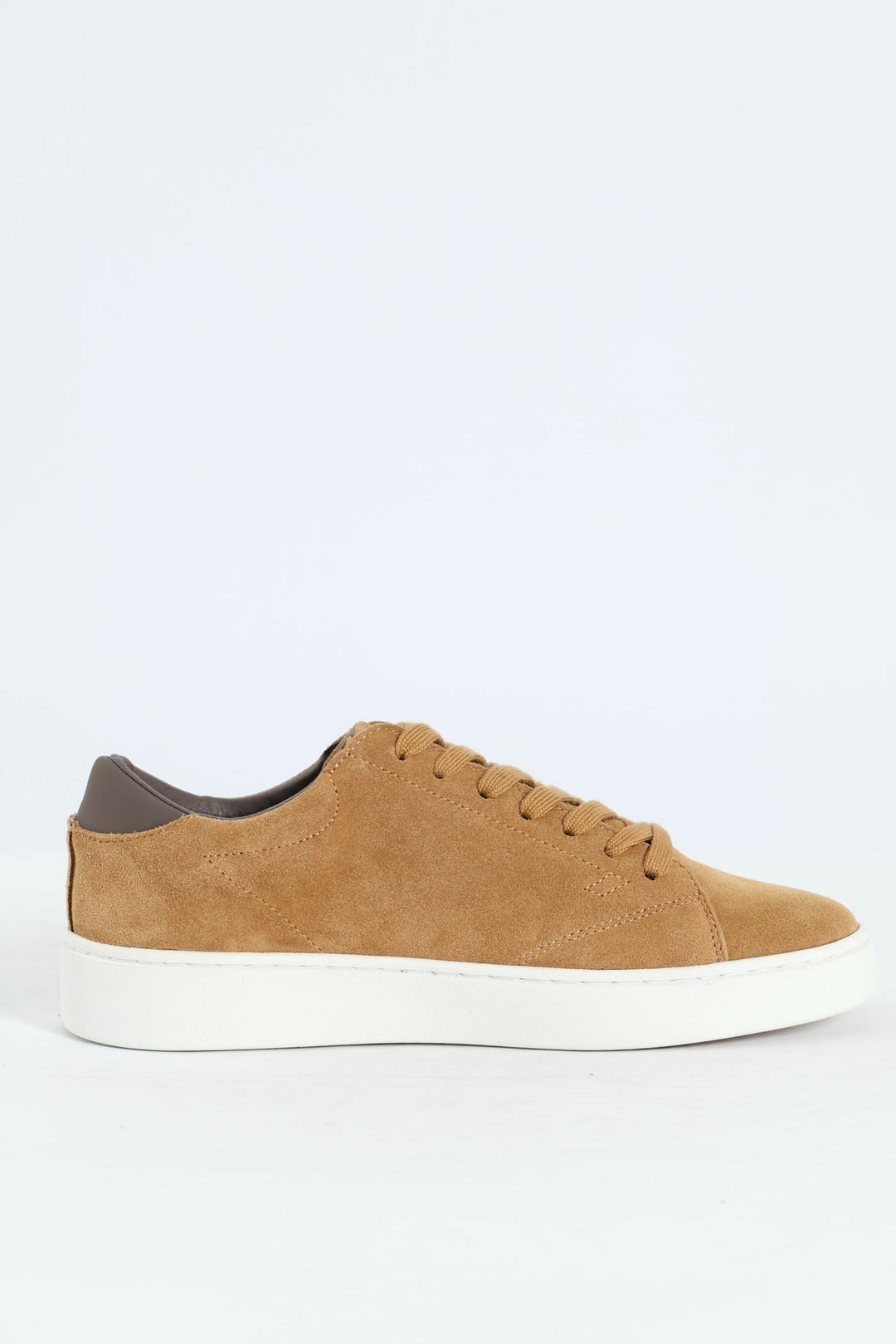 Suede Court Sneaker - Stone
