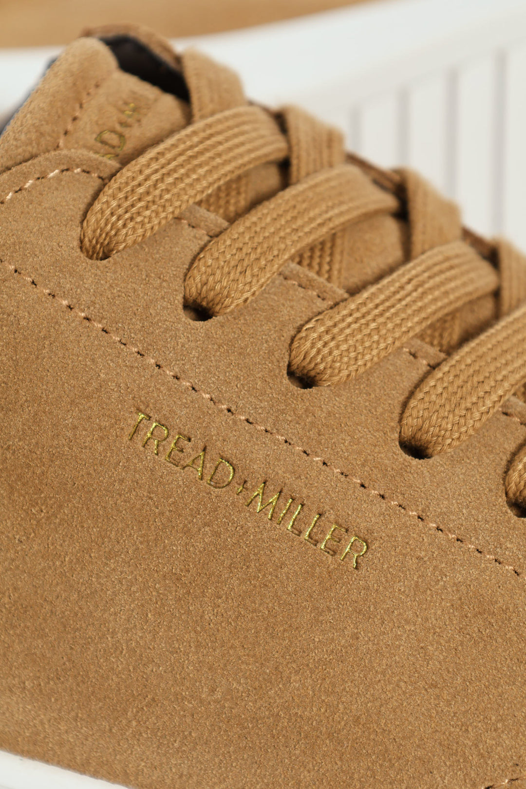 Suede Court Sneaker - Stone