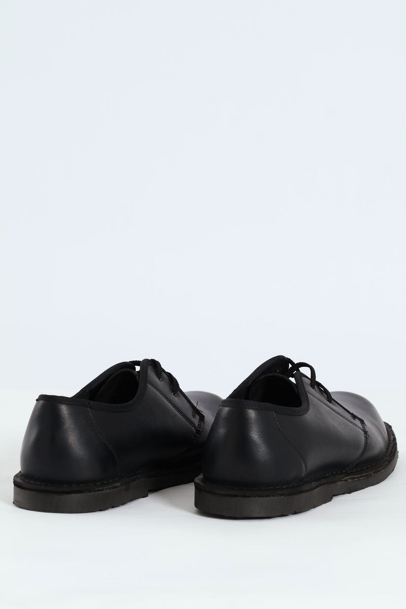 Trooper Lace Up Shoe - Black