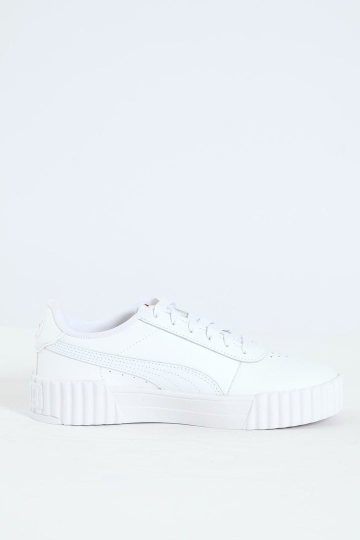 Girls Carina 3.0 Jr Sneaker - White