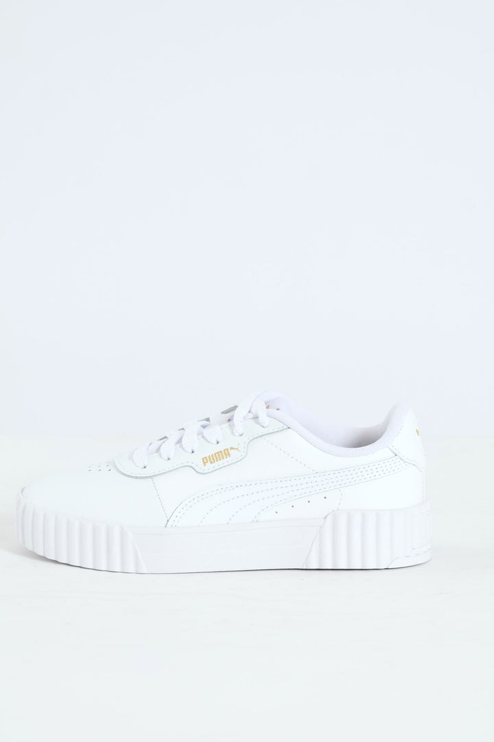 Girls Carina 3.0 Jr Sneaker - White